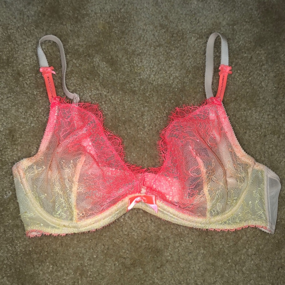 VS For Love & Lemons Sheer Bra - 32D